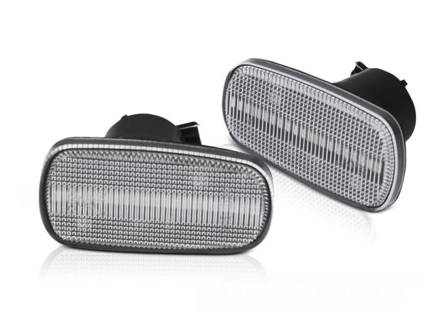 Blinklys Toyota Land Cruiser 120 03-09 White Led Seq - Bilde 2