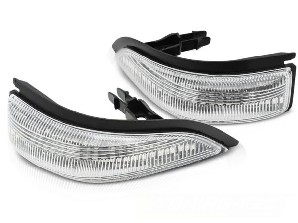 Blinklys I Speilet Toyota Yaris III 11-19 White Led - Bilde 2