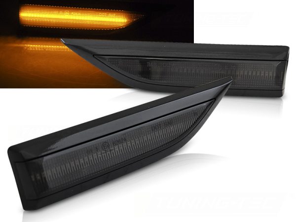 Blinklys VW T6 15-19 Black Smoke Led Seq