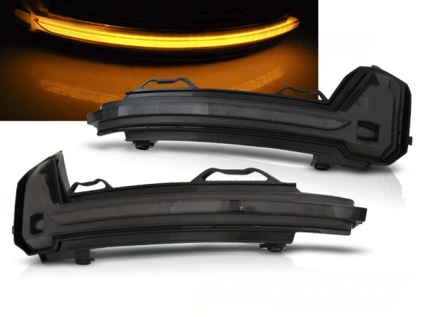 Speil Blinklys Tiguan II 15-20 Smoke Led Seq