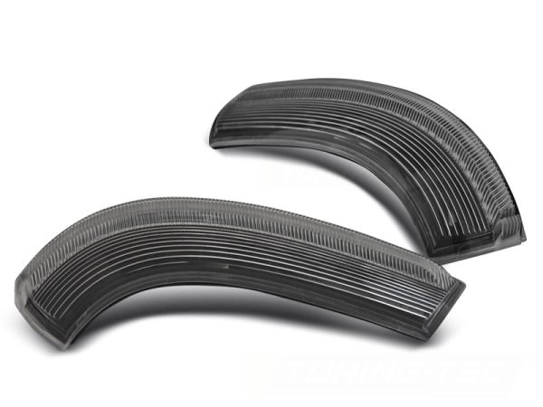Speil Blinklys VW Golf 5 / Golf Plus / Jetta / Passat. Sharan White Led Seq - Bilde 2
