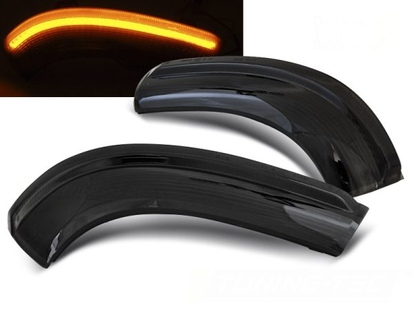 Speil Blinklys VW Golf 5 / Golf Plus / Jetta / Passat. Sharan Smoke Led Seq