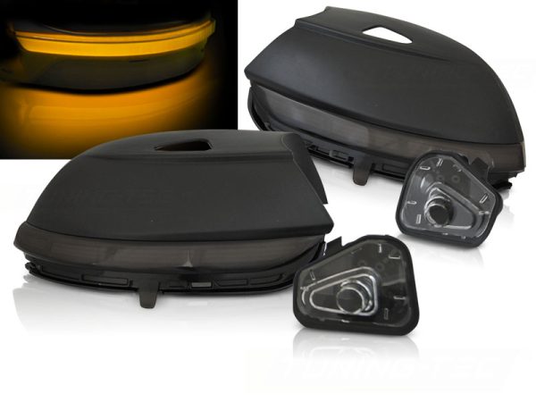 Speil Blinklys VW Passat B7 CC / Jetta / Beetle / Scirocco Smoke Led Seq
