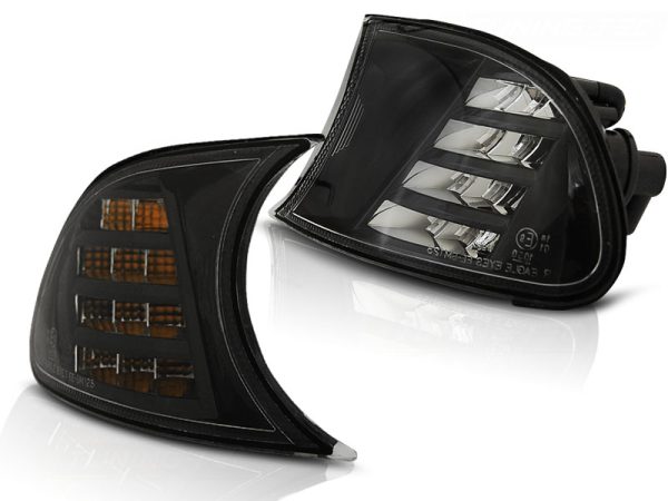 Blinklys Bmw E46 04.99-08.01 C/C Black Led
