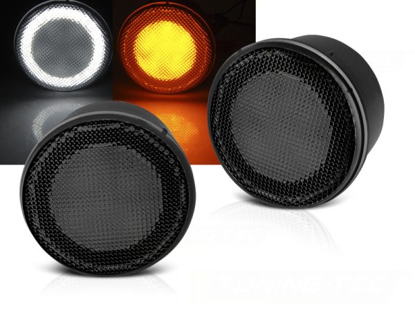 Blinklys Jeep Wrangler JK 07-18 Led Smoke