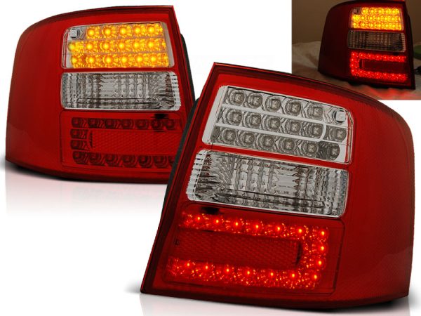 Baklykter Audi A6 05.97-05.04 Avant Led Red White