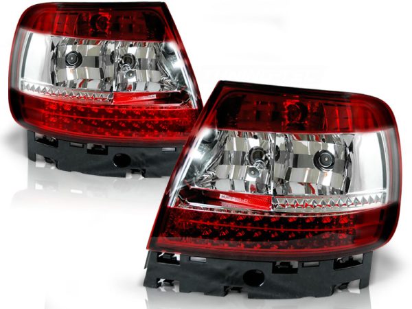 Baklykter Audi A4 B5 11.94-09.00 Led Red White