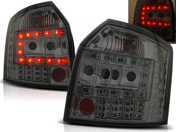 Baklykter Audi A4 10.00-10.04 Avant Led Smoke