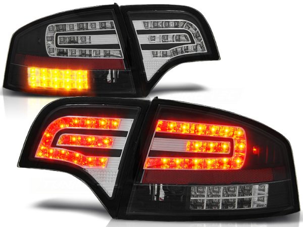 Baklykter Audi A4 B7 11.04-03.08 Sedan Led Black - Bilde 2