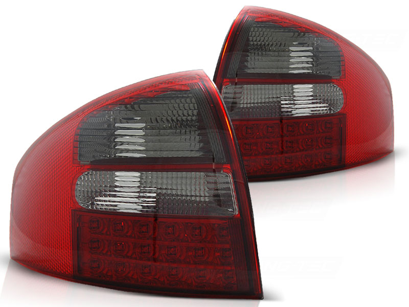 Baklykter Audi A6 05.97-05.04 Sedan Led Red Smoke - Bilde 2