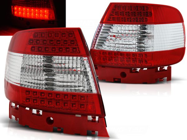 Baklykter Audi A4 11.94-09.00 Led Red White