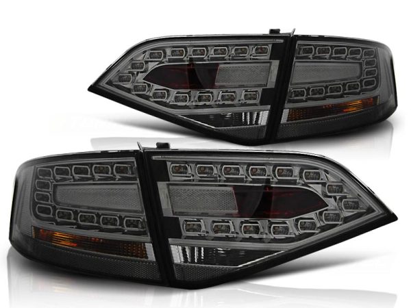 Baklykter Audi A4 B8 08-11 Sedan Led Smoke - Bilde 2