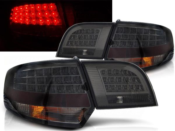 Baklykter Audi A3 8P 04-08 Sportback Led Smoke