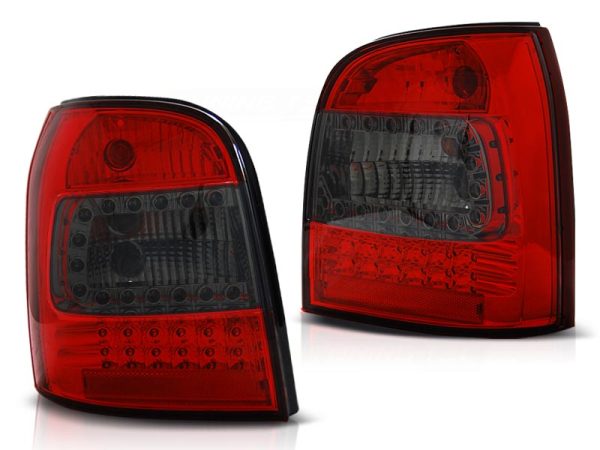 Baklykter Audi A4 94-01 Avant Led Red Smoke - Bilde 2