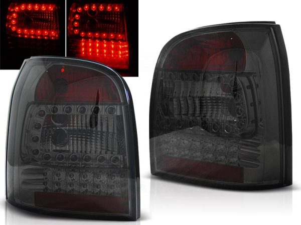 Baklykter Audi A4 94-01 Avant Led Smoke