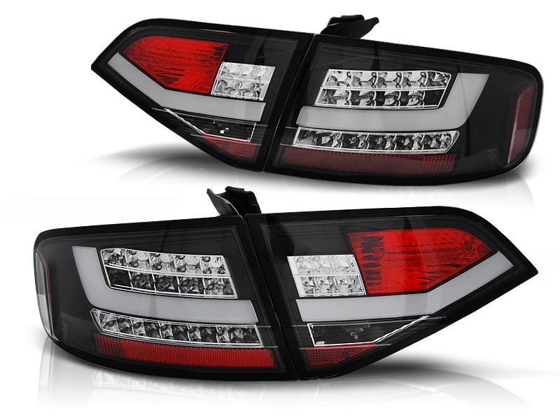 Baklykter Audi A4 B8 08-11 Sedan Led Black - Bilde 2