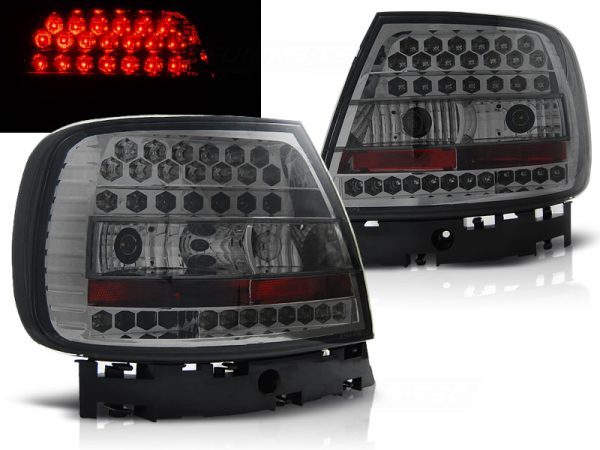Baklykter Audi A4 11.94-09.00 Led Smoke