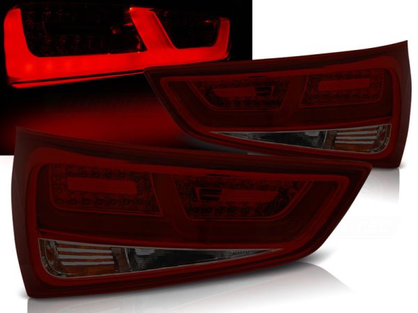Baklykter Audi A1 2010-12.2014 Led Red Smoke