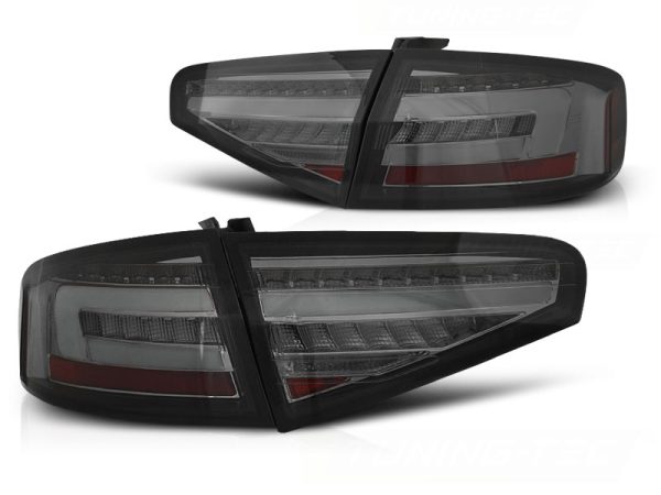 Baklykter Audi A4 B8 12-15 Sedan OEM Pære Led Bar Smoke Seq - Bilde 2
