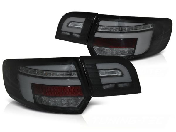 Baklykter Audi A3 8P 5D 08-12 Led Bar Black Seq - Bilde 2