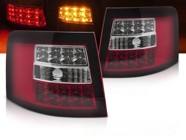 Baklykter Audi A6 05.97-05.04 Avant Led Red White