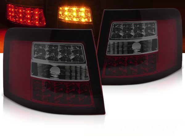 Baklykter Audi A6 05.97-05.04 Avant Led Red Smoke