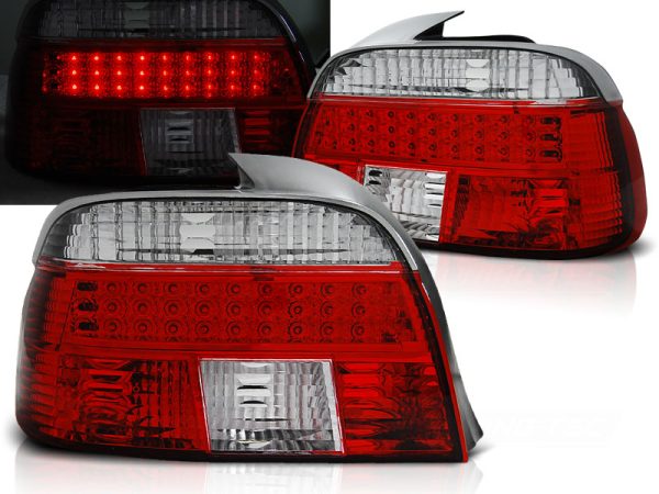 Baklykter Bmw E39 09.95-08.00 Led Red White