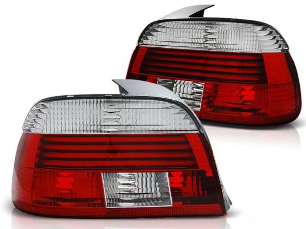 Baklykter Bmw E39 09.00-06.03 Led Red White - Bilde 2
