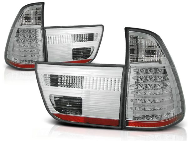 Baklykter Bmw X5 E53 09.99-10.03 Led Chrome - Bilde 2