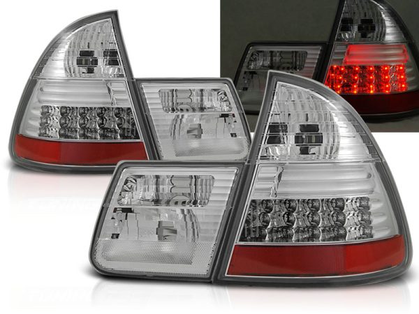 Baklykter Bmw E46 99-05 Touring Led Chrome