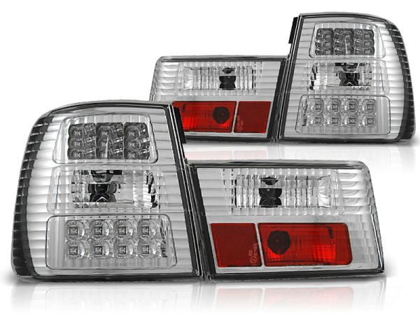 Baklykter Bmw E34 02.88-12.95 Sedan Led Chrome - Bilde 2