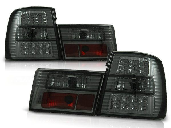 Baklykter Bmw E34 02.88-12.95 Sedan Led Smoke - Bilde 2