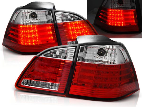 Baklykter Bmw E61 04-03.07 Led Red White