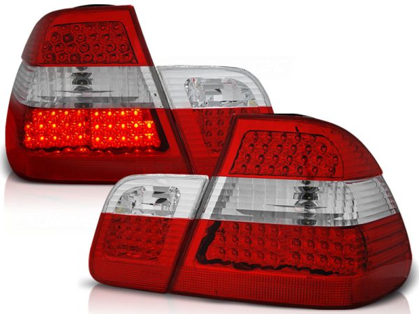 Baklykter Bmw E46 05.98-08.01 Sedan Led Red White