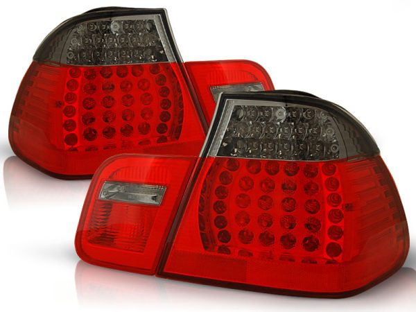 Baklykter Bmw E46 05.98-08.01 Sedan Led Red Smoke - Bilde 2
