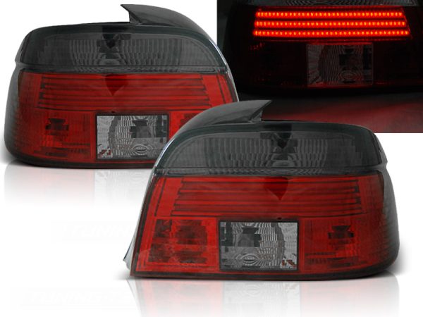 Baklykter Bmw E39 09.95-08.00 Led Bar Red Smoke