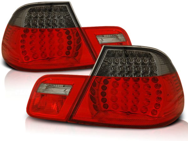 Baklykter Bmw E46 04.99-03.03 Cabrio Led Red Smoke