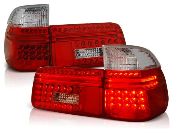 Baklykter Bmw E39 97-08.00 Touring Led Red White - Bilde 2