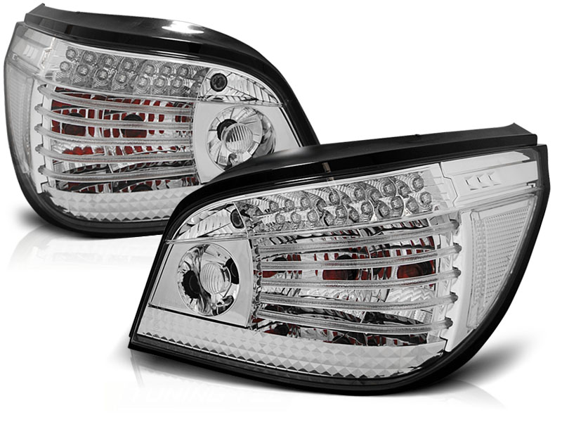 Baklykter Bmw E60 07.03-07 Led Chrome - Bilde 2