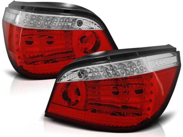 Baklykter Bmw E60 07.03-07 Led Red White - Bilde 2