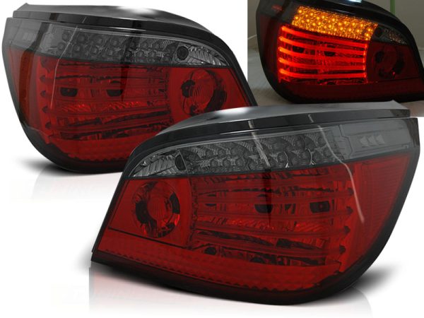 Baklykter Bmw E60 07.03-07 Led Red Smoke