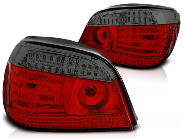 Baklykter Bmw E60 07.03-07 Led Red Smoke - Bilde 2