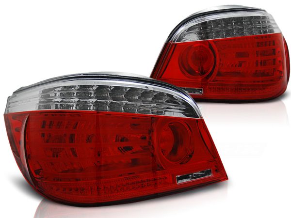 Baklykter Bmw E60 07.03-07 Led Red White - Bilde 2