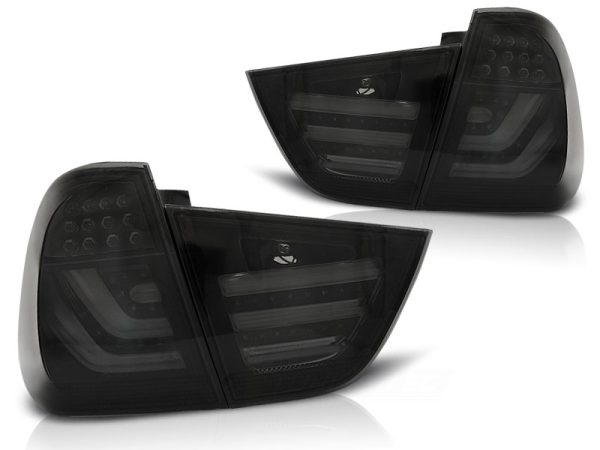 Baklykter Black Bmw E91 09-11 Led Bar Smoke - Bilde 2
