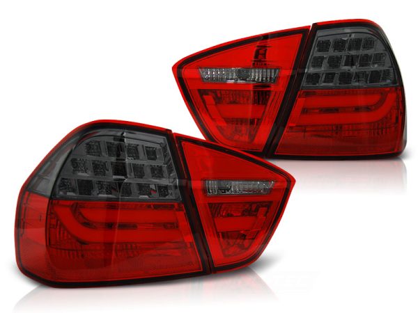 Baklykter Bmw E90 03.05-08.08 Led Bar Red Smoke - Bilde 2