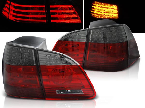 Baklykter Bmw E61 04-03.07 Touring Led Red Smoke