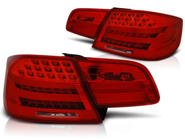 Baklykter Bmw E92 09.06-03.10 Led Bar Red White - Bilde 2
