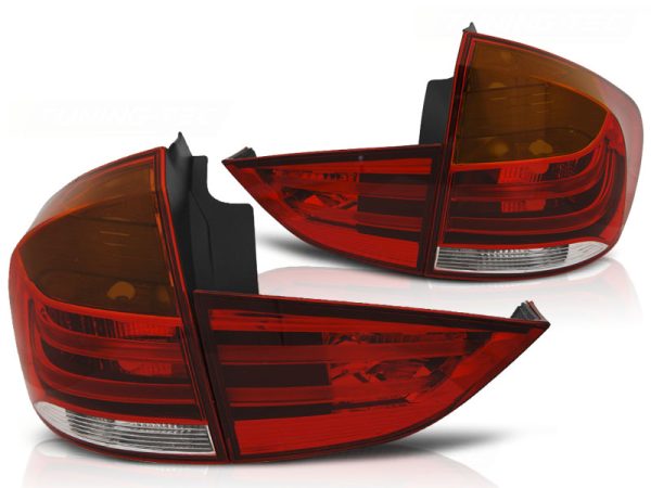 Baklykter Bmw X1 E84 10.09-07.12 Led Red White - Bilde 2