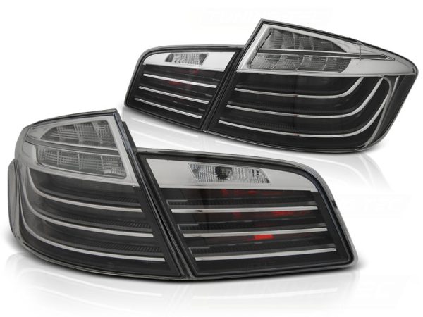 Baklykter Bmw F10 10-07.13 Led Bar Black Chrome Lci Look - Bilde 2