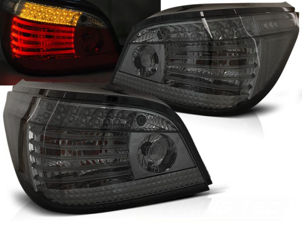 Baklykter Bmw E60 07.03-07 Led Smoke Seq